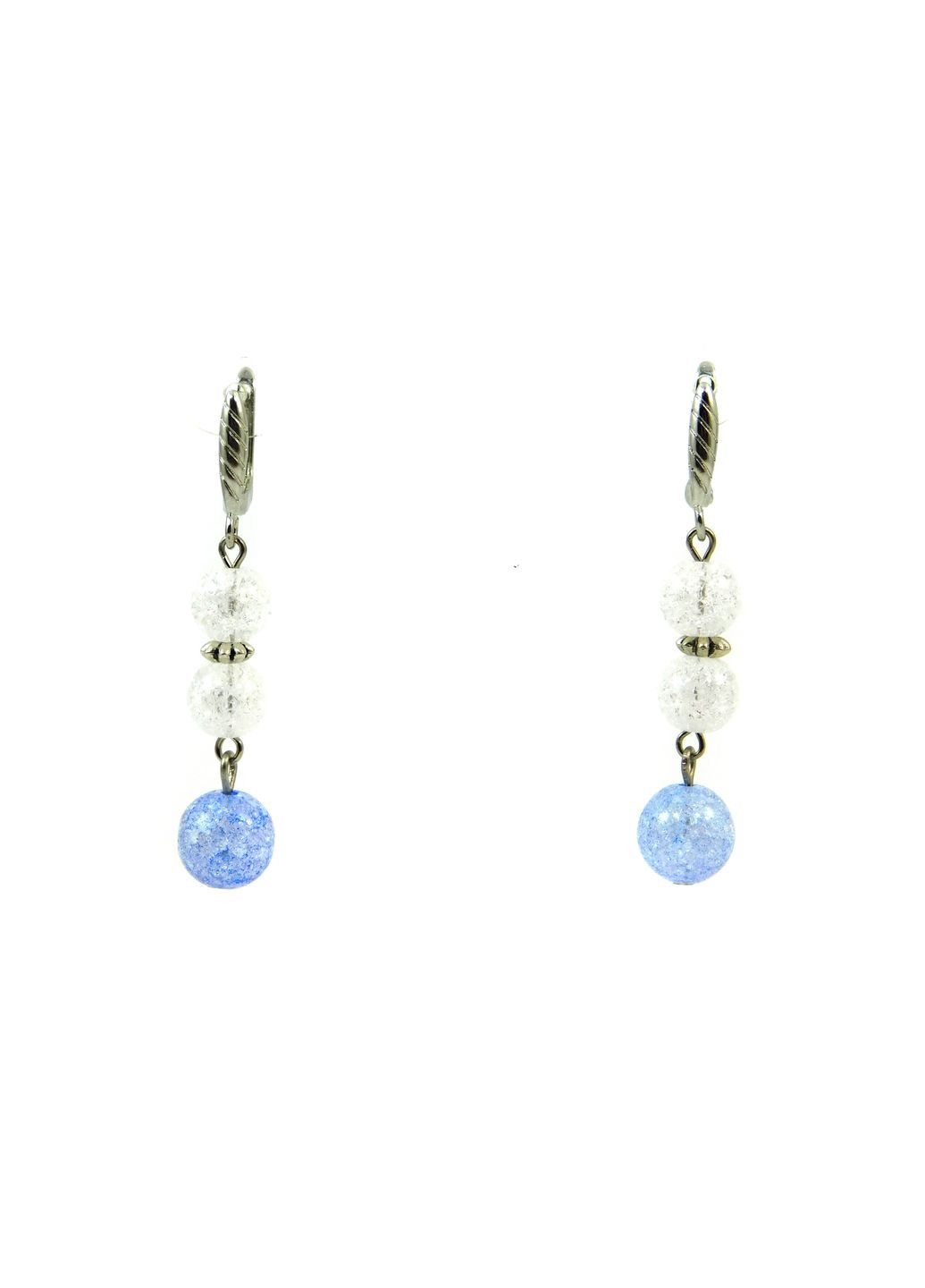 Сережки Цукровий кварц Fursa fashion (315591142)