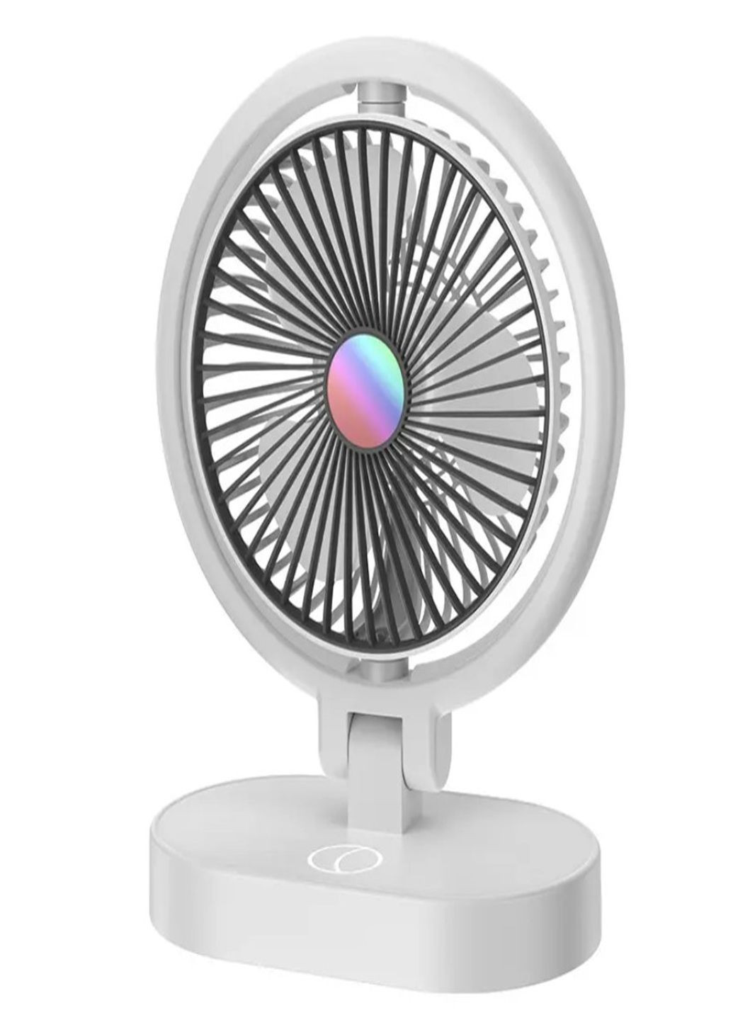 Компактный электрический вентилятор WL-1564 с подсветкой и 3 скоростями No Brand (330258997)