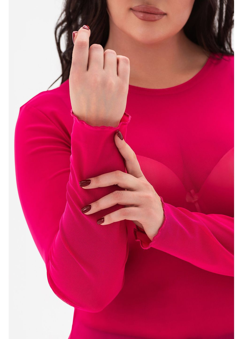 Розовый лонгслив HEART Garne (368765030)