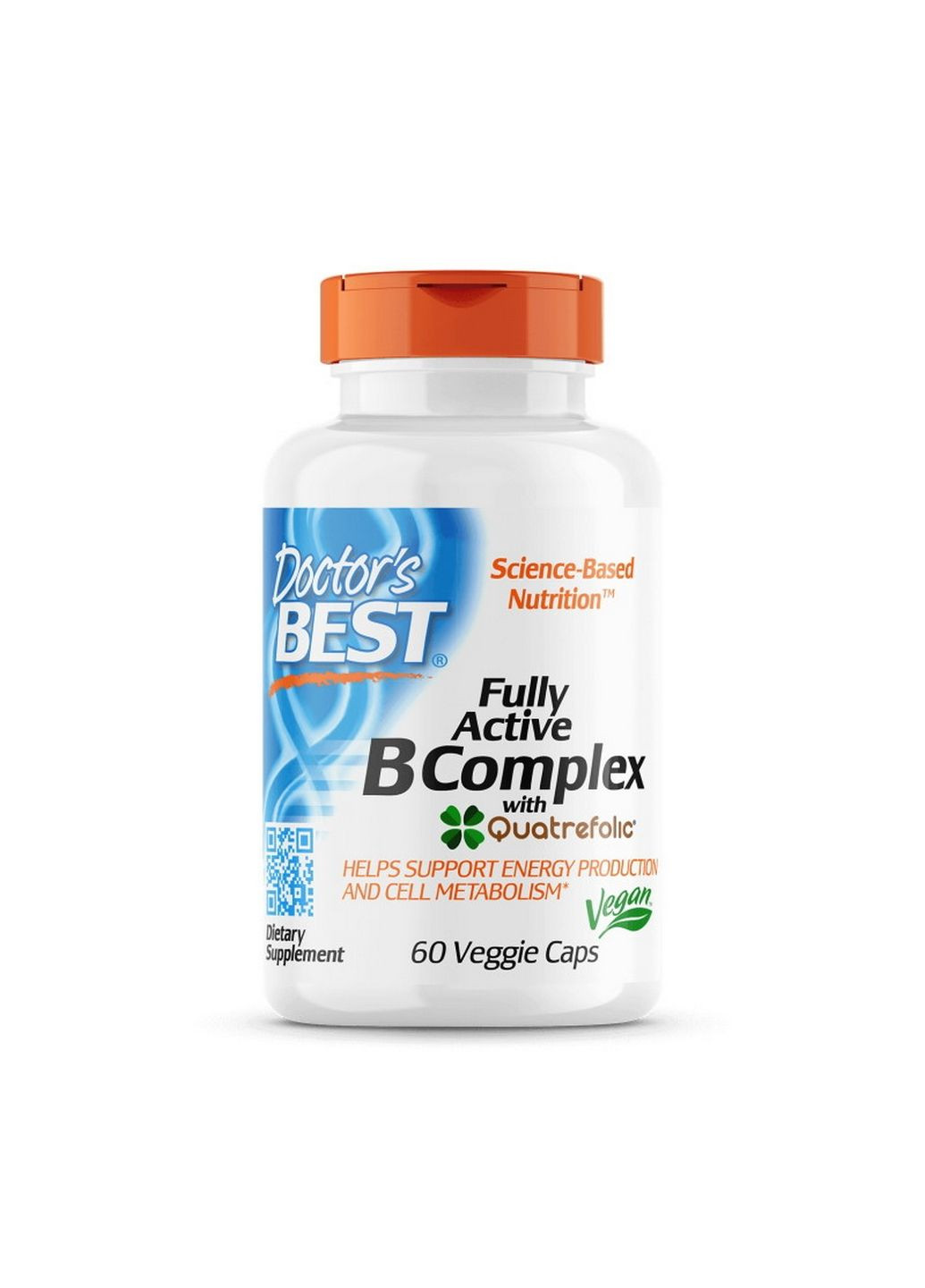 Витамины и минералы Fully Active B Complex, 60 вегакапсул Doctor's Best (293342822)