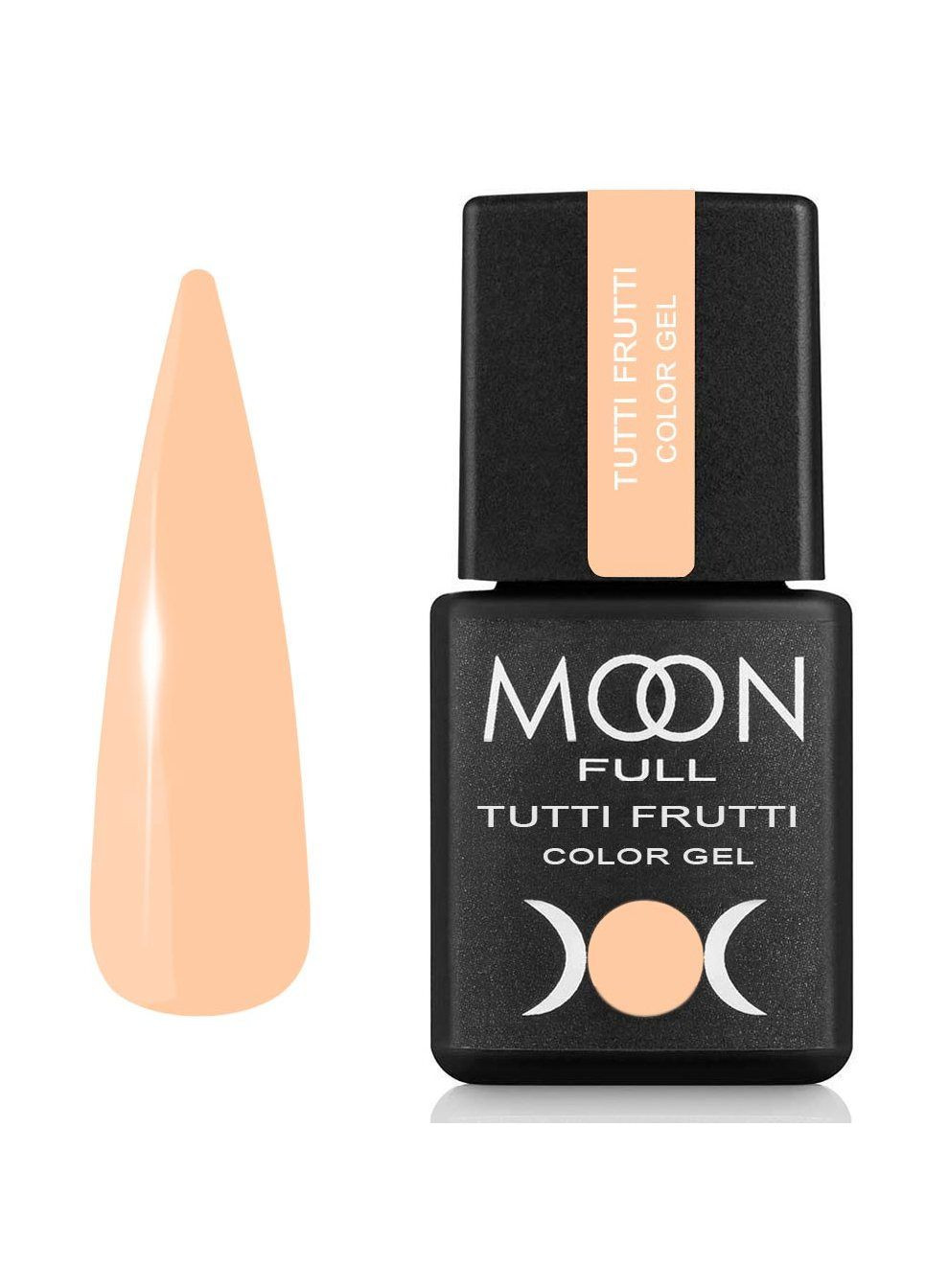 Гель лак Full Tutti Frutti Color Gel № 932 персикове сяйво, 8 мл Moon (301792187)