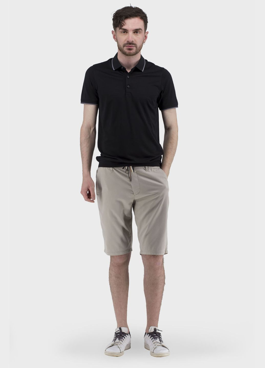 Черная мужское поло (, ), 47944 Buke