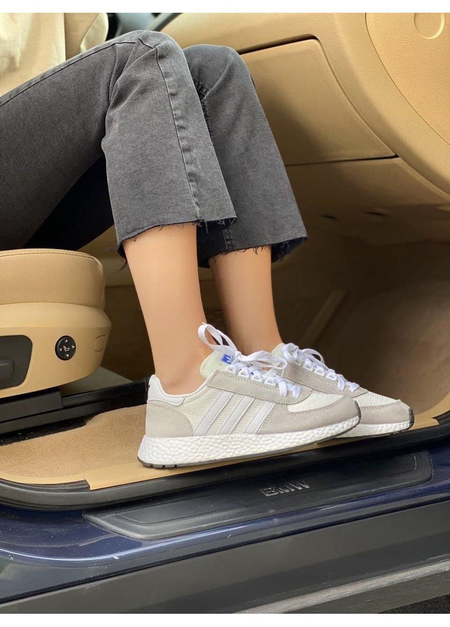 КРОСІВКИ ЖІНОЧІ ADIDAS MARATHON TECH WHITE АДІДАС No Brand бежеві демісезони (367177100)