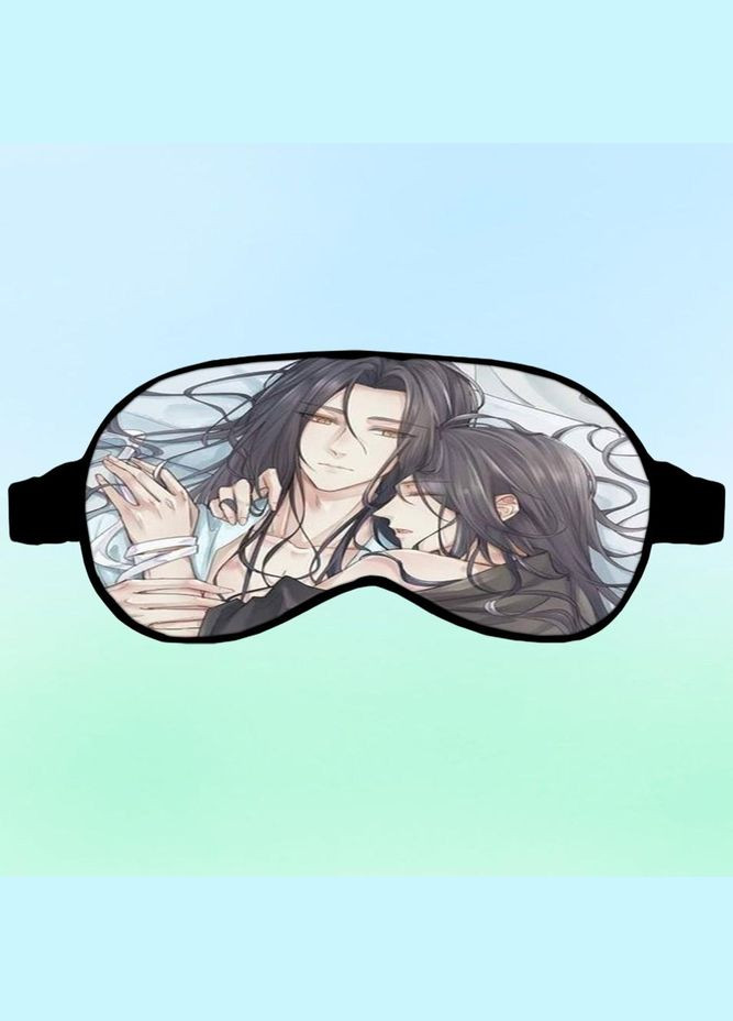 Маска для сну Аніме Магістр диявольського культу #0007 чорна No Brand (315045456)