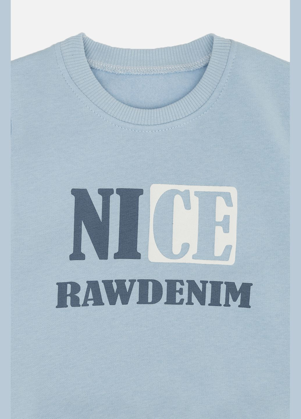 Feely kids свитшот для мальчика цвет голубой cb-00259024 голубой футер