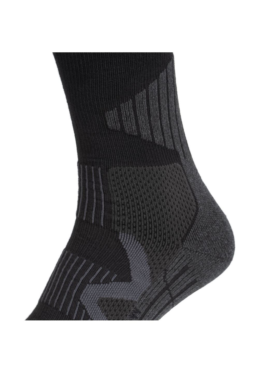 Чорні шкарпетки трекінгові compression pro black Lowa (365715840)