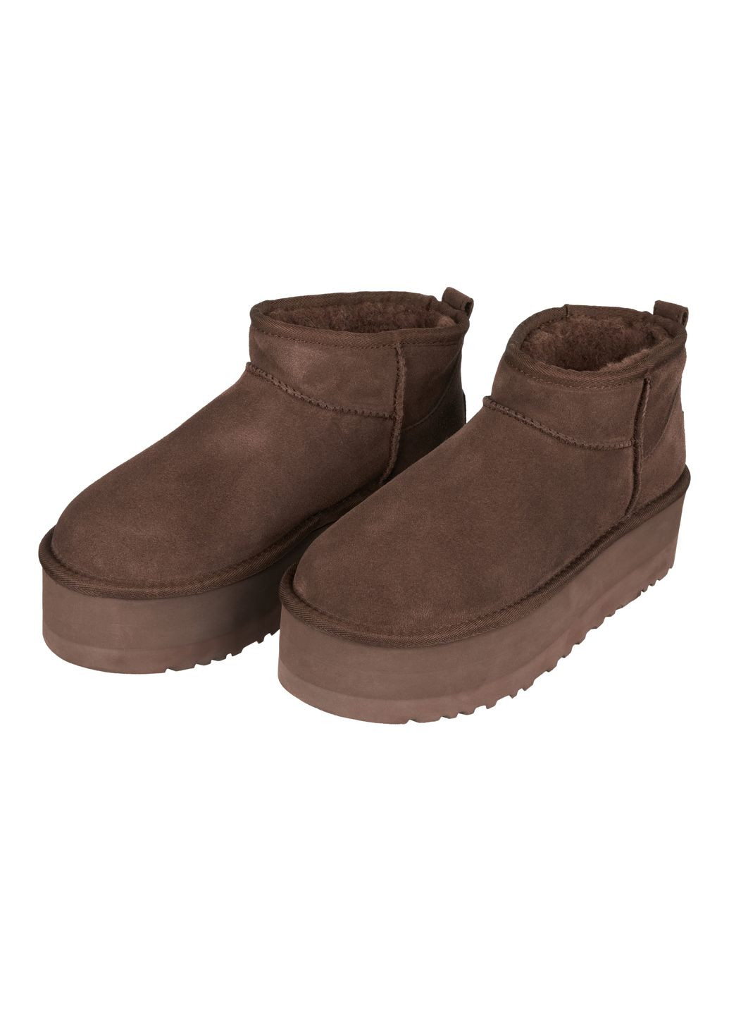 Угі UGG Classic Ultra Mini Platform Chocolate унісекс шоколад No Brand (361849769)