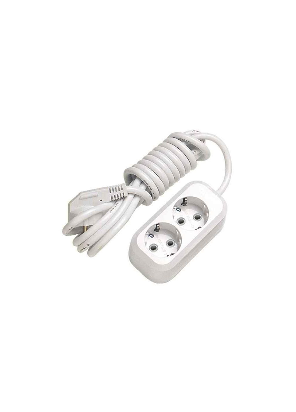 Подовжувач 10м 2 гн з/з ПВС 3х1,0 ТМ Sokol (304993036)