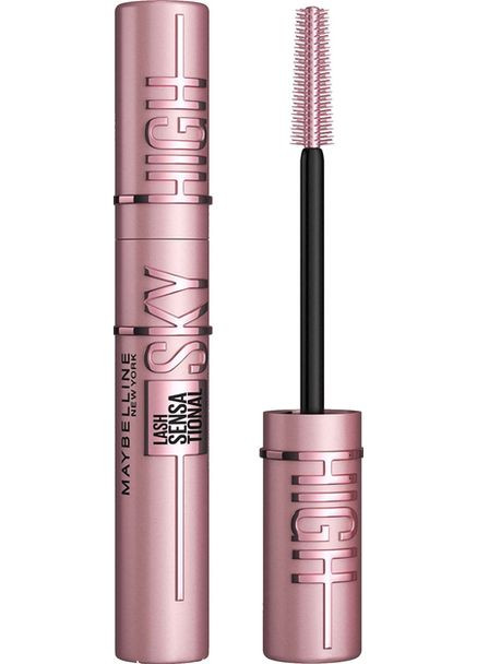 Тушь для удлинения ресниц New York Lash sensational Sky High Черная 7.2 мл Maybelline (346493529)