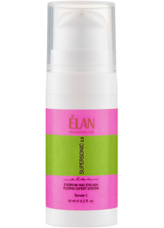 Експерт-система флексингу брів та вій SUPERSONIC 2.0 серум 1 Clear, 10 мл Elan (364936134)