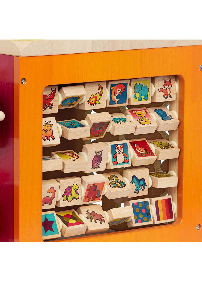 Розвиваюча Дерев'яна Іграшка - Зоо-Куб Battat (339781030)