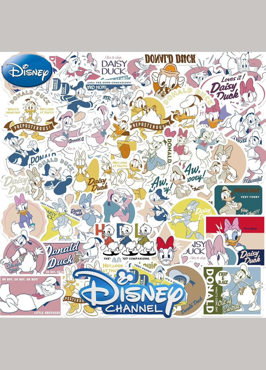 Набор виниловых наклеек Disney Дональд дак WTD-072 No Brand (359447480)