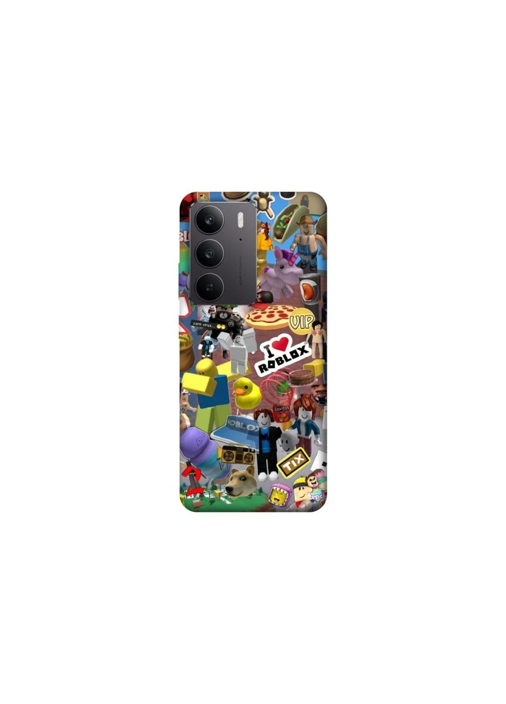 Чохол на Realme C75 Roblox collage ver.5 Frontalka (384597395)