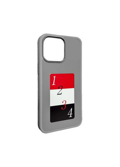 Чохол до мобільного телефона (ARM74564) ArmorStandart Ink Screen Apple iPhone 15 Pro Grey (364661217)