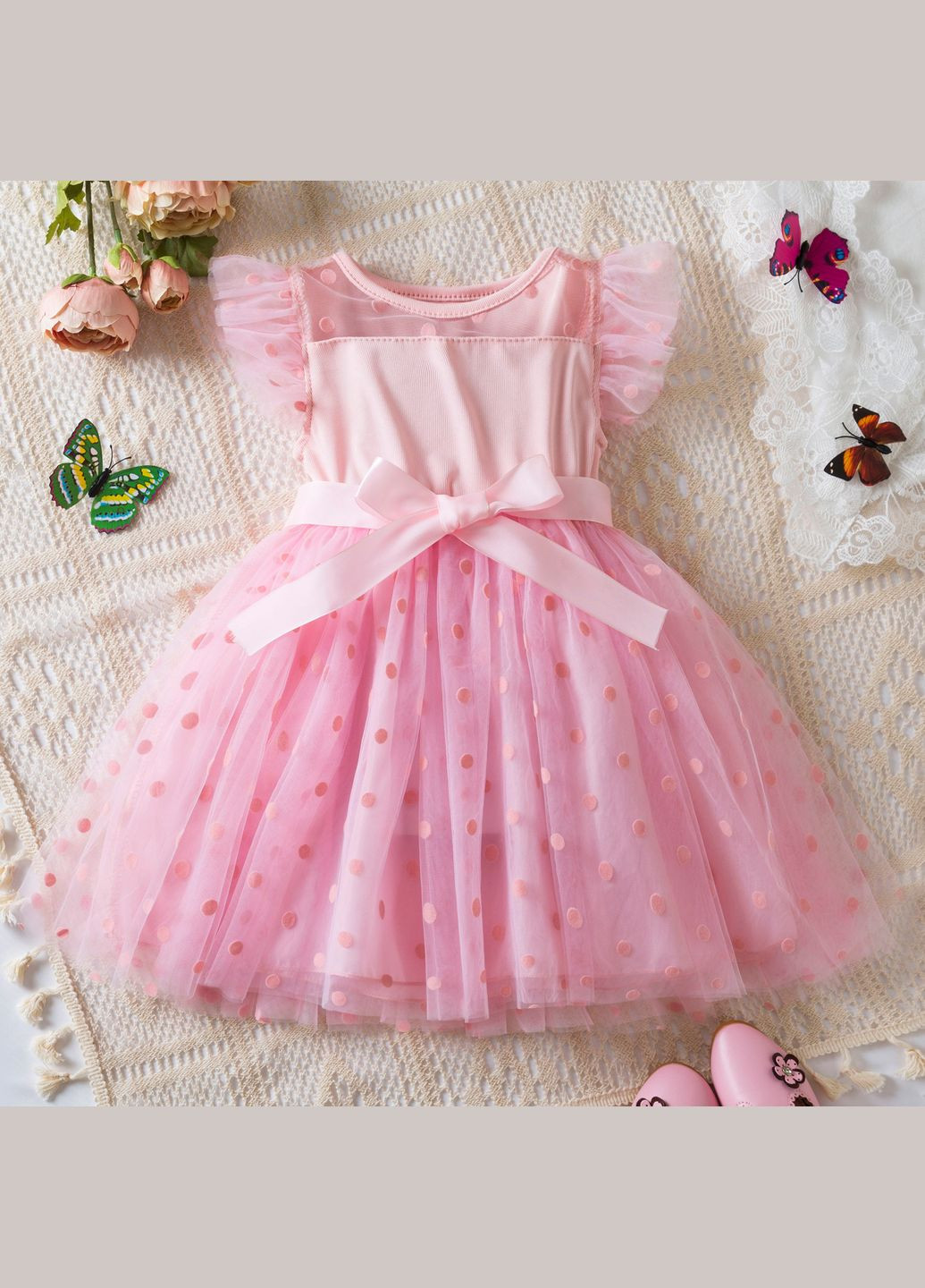 Рожева дитяча сукня No Brand (317050755)