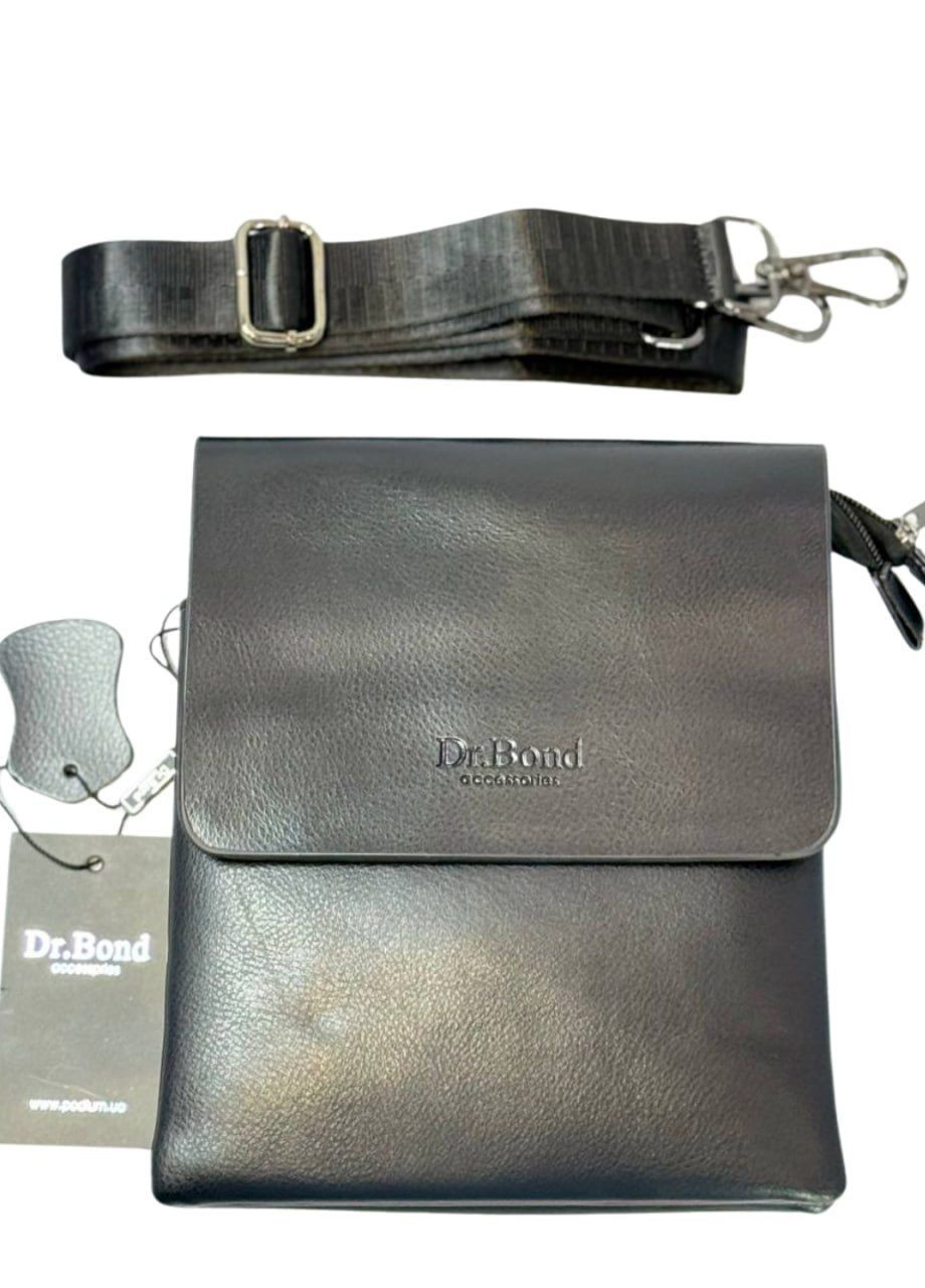 Мужская сумка в черном цвете из натуральной кожи. No Brand (364100352)