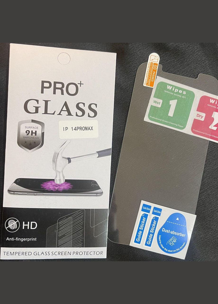 Защитное стекло Pro для прочностью 9Н Glass iphone 14 pro max (292312907)