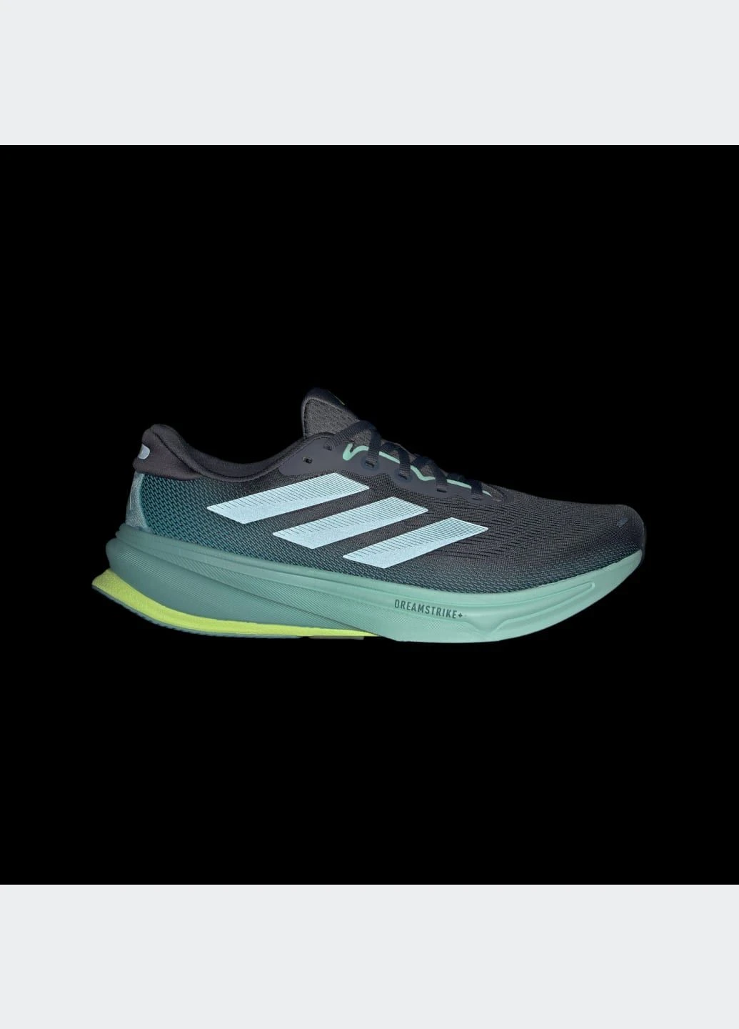 Чорні кросівки для бігу supernova rise 2 running літні adidas