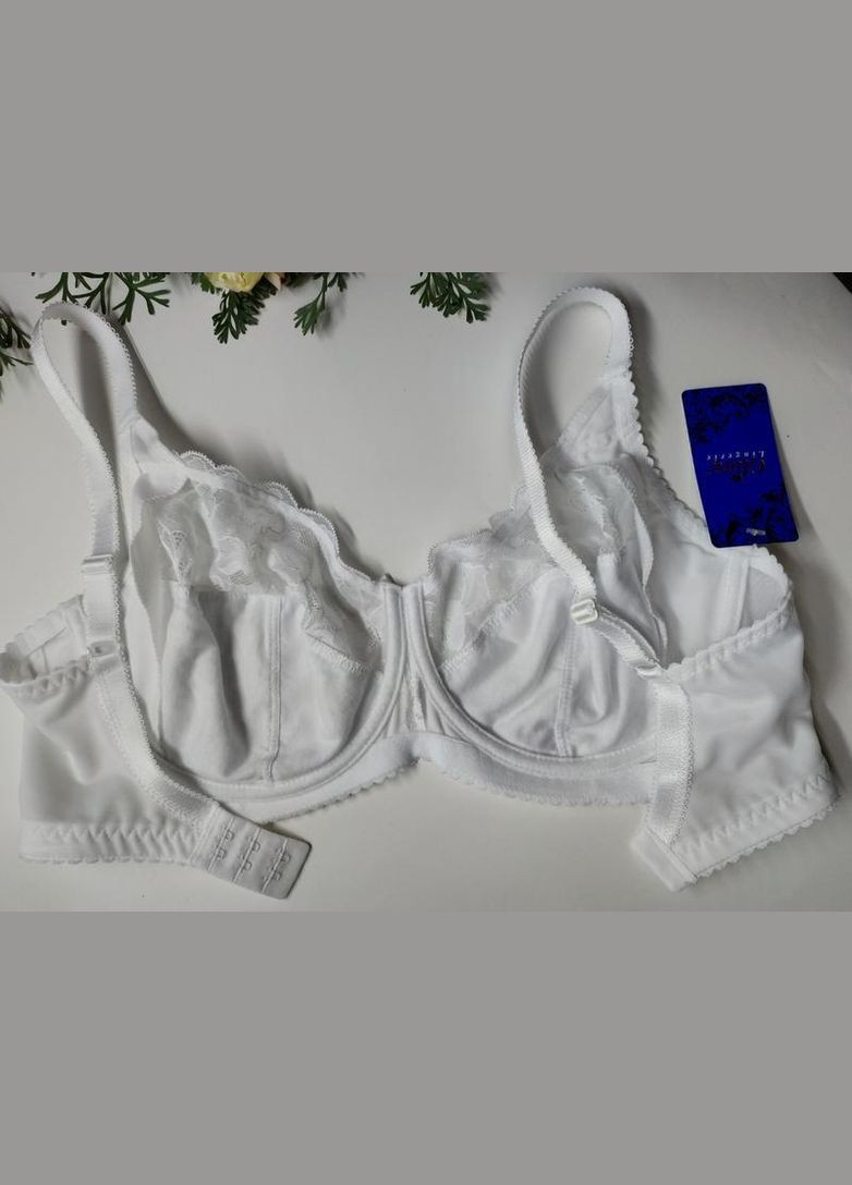 Білий бюстгальтер білий мереживний глора 166134 Glora поліамід