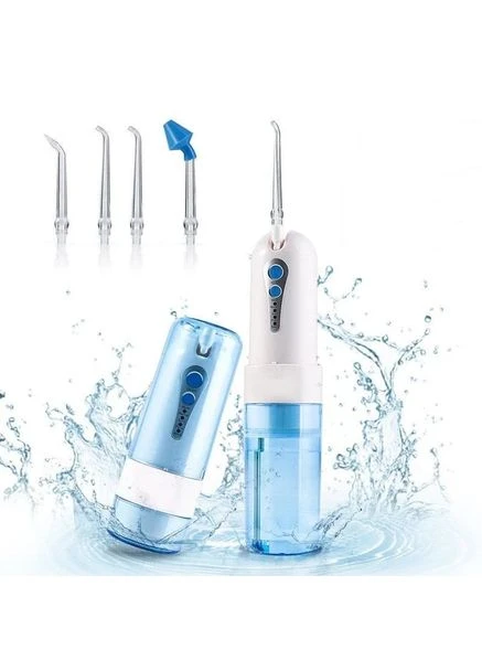 Портативний іригатор Power Floss PR40V Original — бездротовий іригатор для зубів, потужний струмінь води, вбудований акумулятор Axis (388552529)
