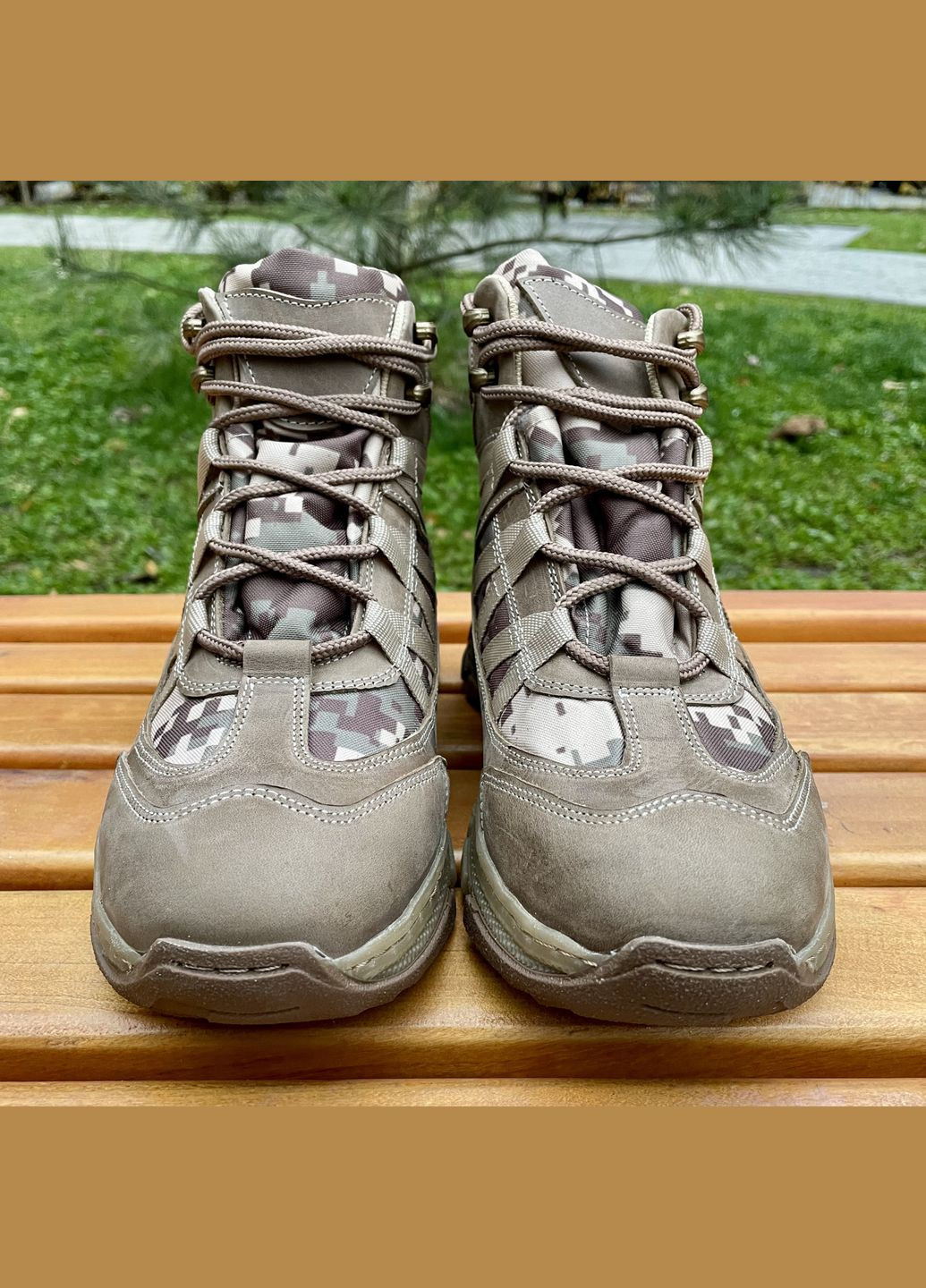 Зимові Берці Чоловічі Тактичні. 36-48р Койот+Піксель. Зносостійка підошва! BXZM-1026 No Brand (301148182)