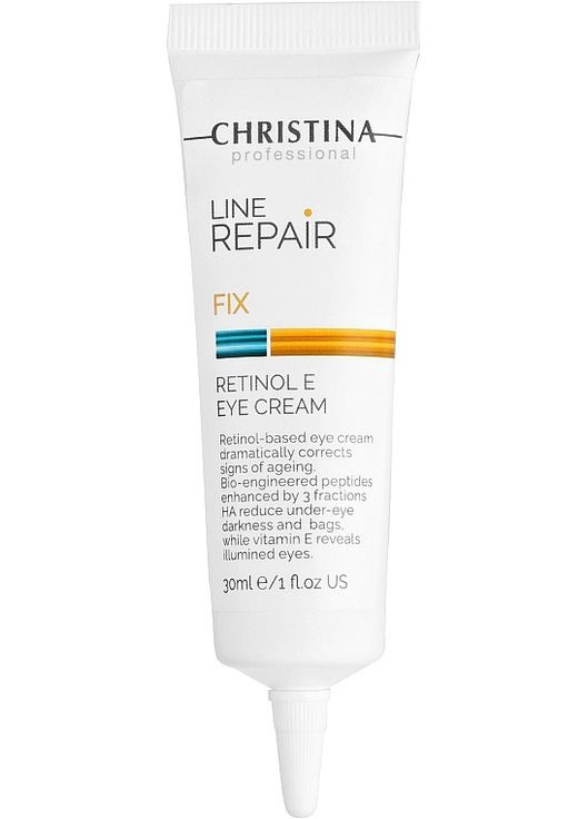 Крем для очей із ретинолом та вітаміном Е Line Repair Fix Retinol E Eye Cream 30ml (1134951-106169) Christina (368638571)