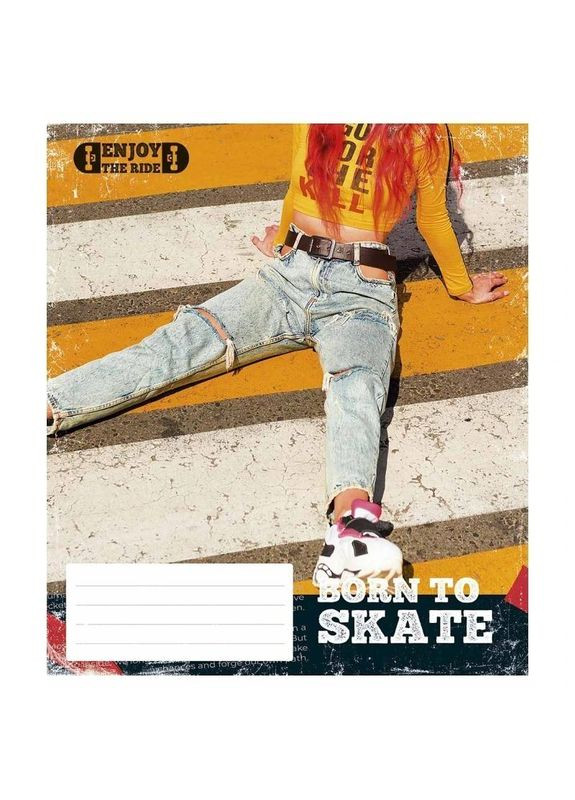 Тетрадь общая "Enjoy the ride" 048-3317L-5 в линию, 48 листов No Brand (330135162)