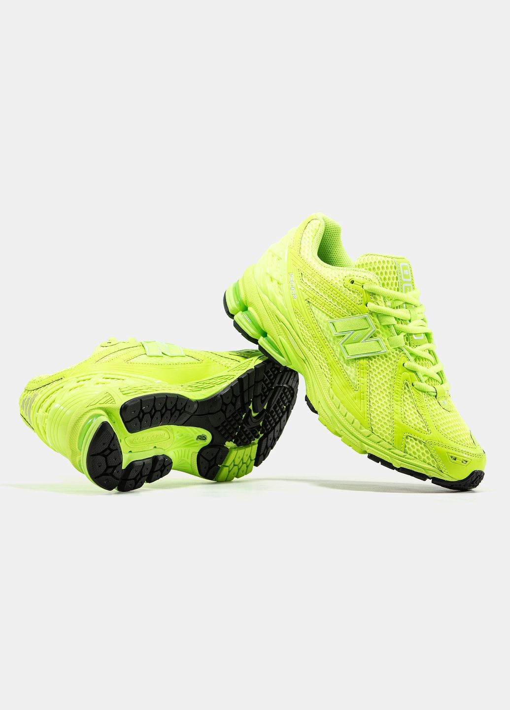 Зелені Осінні кросівки чоловічі і жіночі new balance 1906 neon green | нью баланс 1906 зелені No Brand