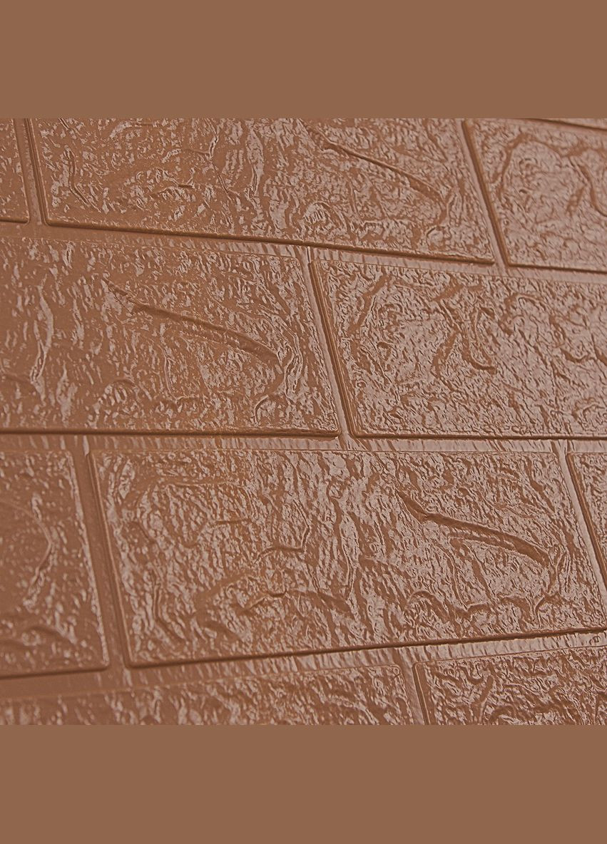 Декоративная 3D панель самоклейка под кирпич 700x770x3мм (020-3) Sticker Wall (303713010)