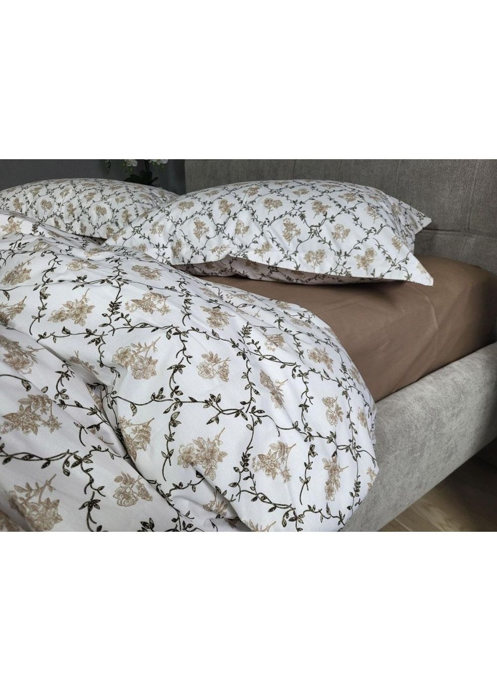 Постільна білизна Родзинка, ранфорс Евро розмір, наволочки 50/70 No Brand (364218924)