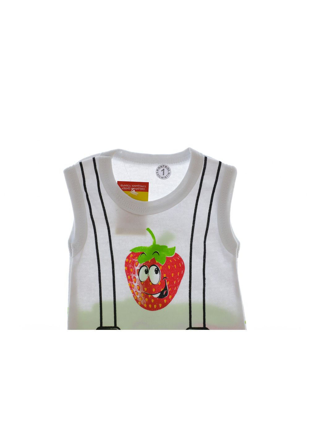 Боди майка для девочки Клубника интерлок см (31617) BABYKROHA (297199488)