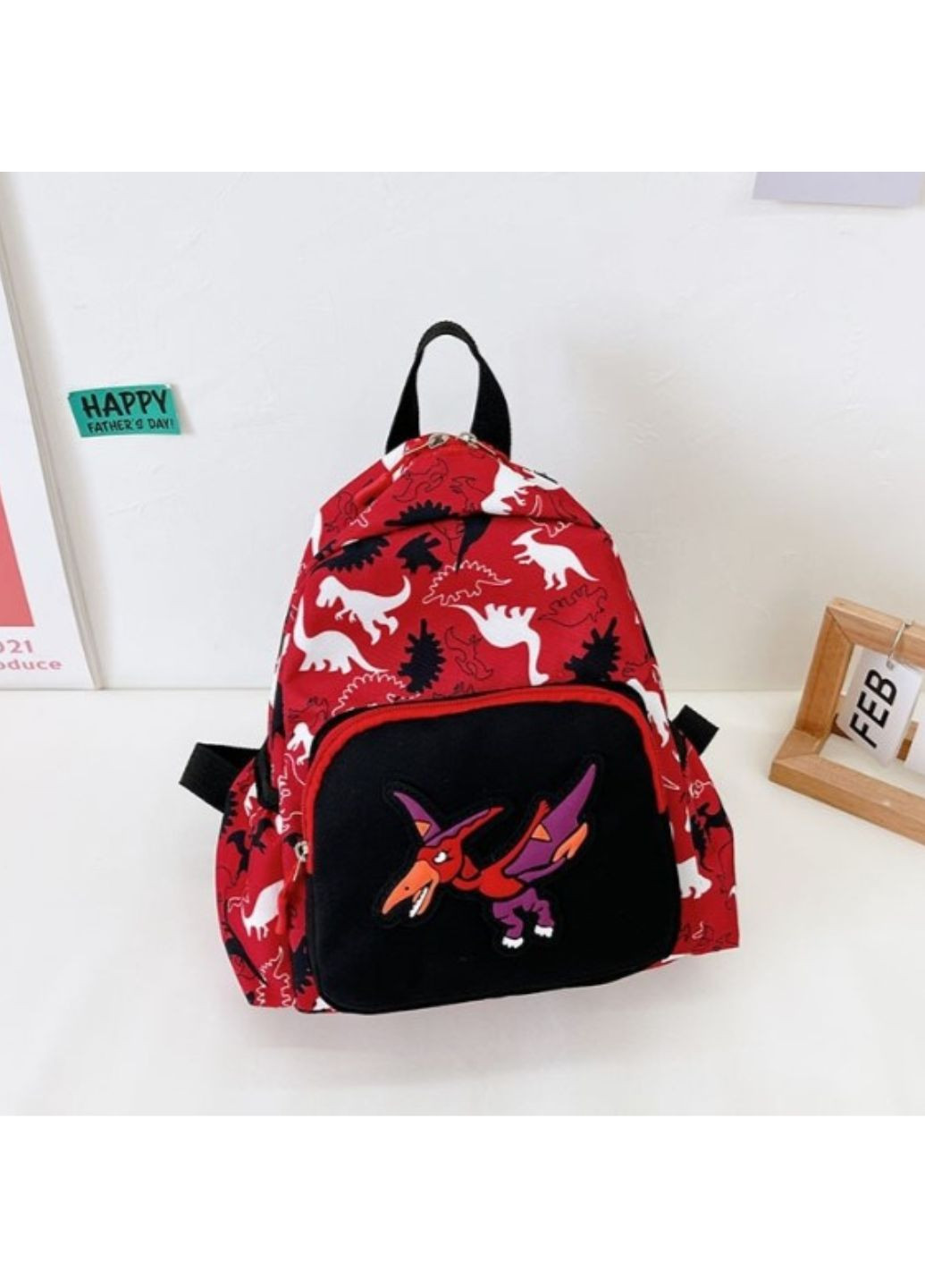 Рюкзак дитячий тканинний з динозавром СР1-16-3 No Brand (302665680)