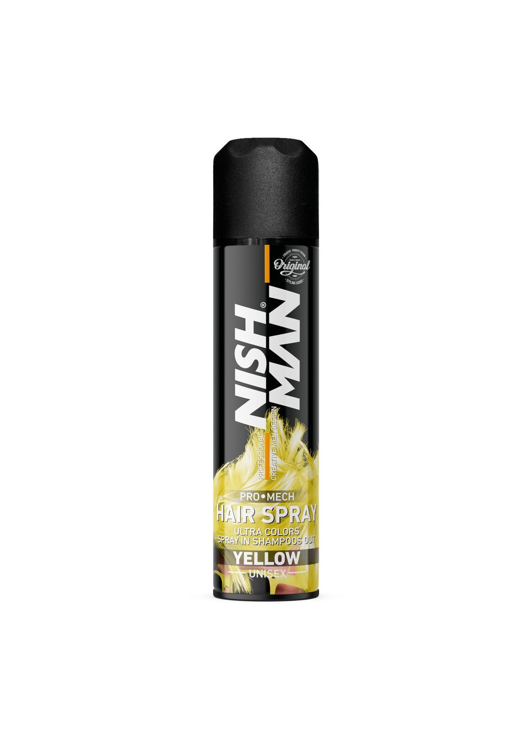 Спрей для волосся фарбуючий Hair Coloring Spray YELLOW жовтий 150 мл Nishman (324102465)
