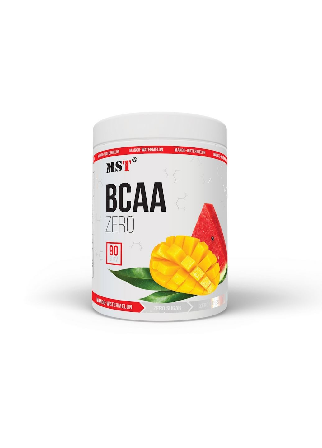 Аминокислота BCAA BCAA Zero, 540 грамм Арбуз-манго MST (293418700)