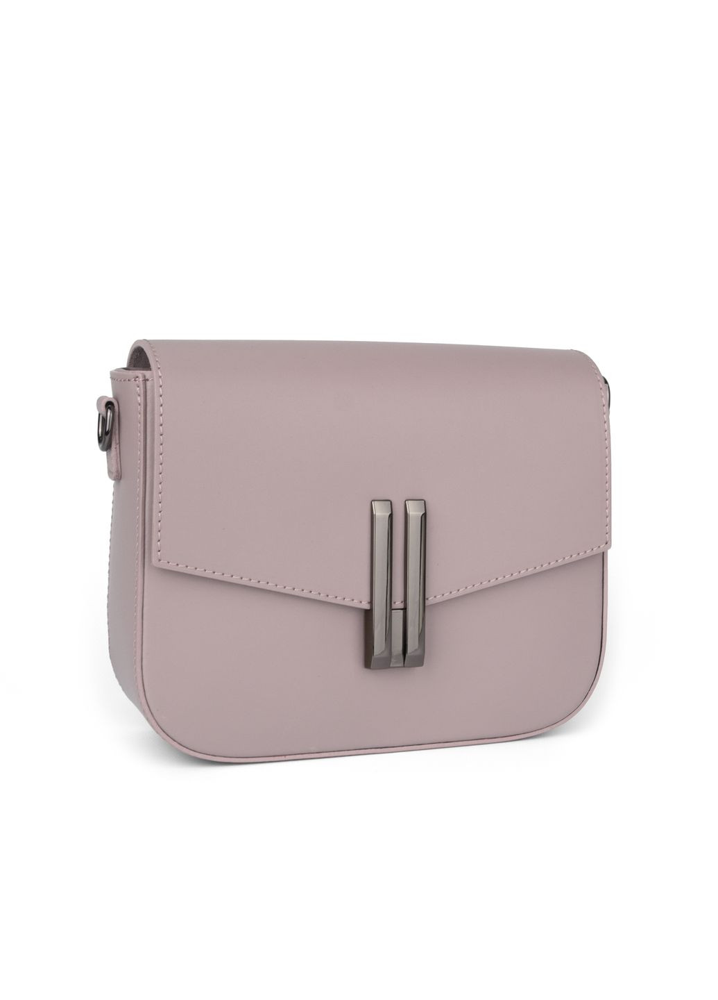 Сумка кожаная женская 03797 пудровая на магните Virginia Conti (327666115)