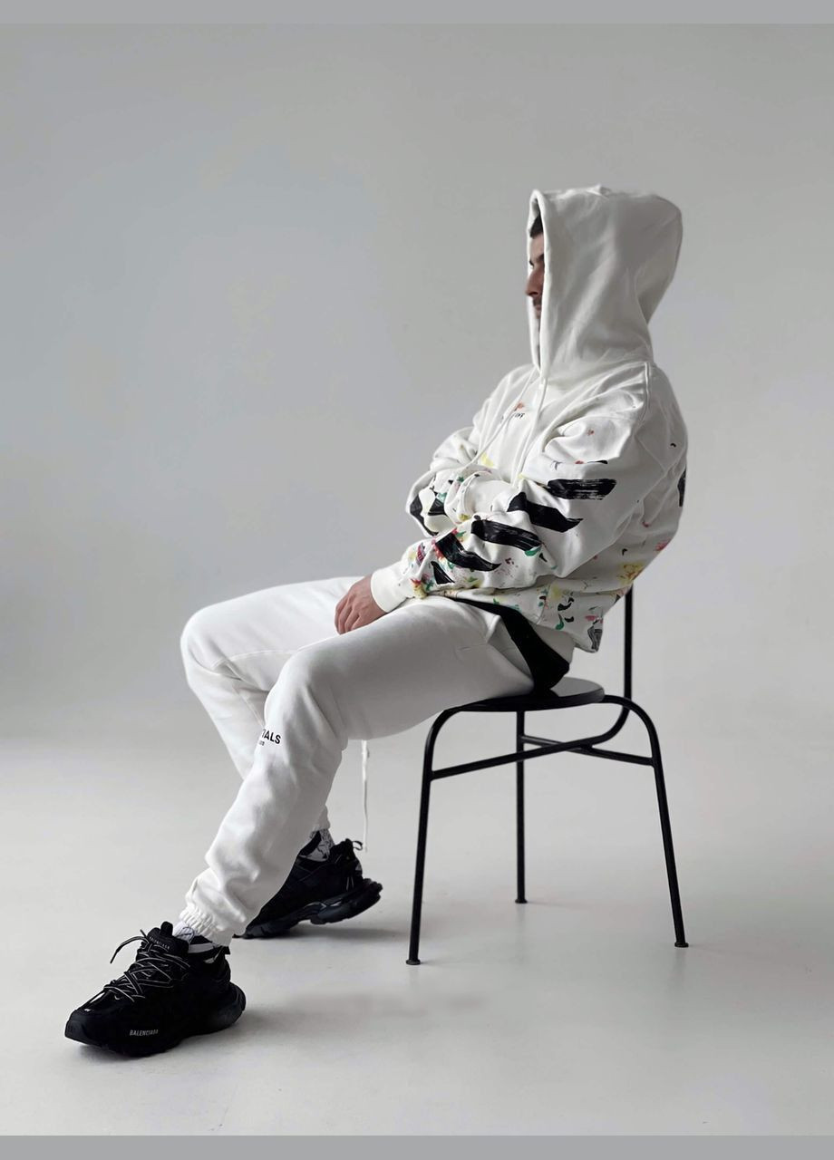 Білі Осінні кросівки balenciaga track black 542023 w No Brand