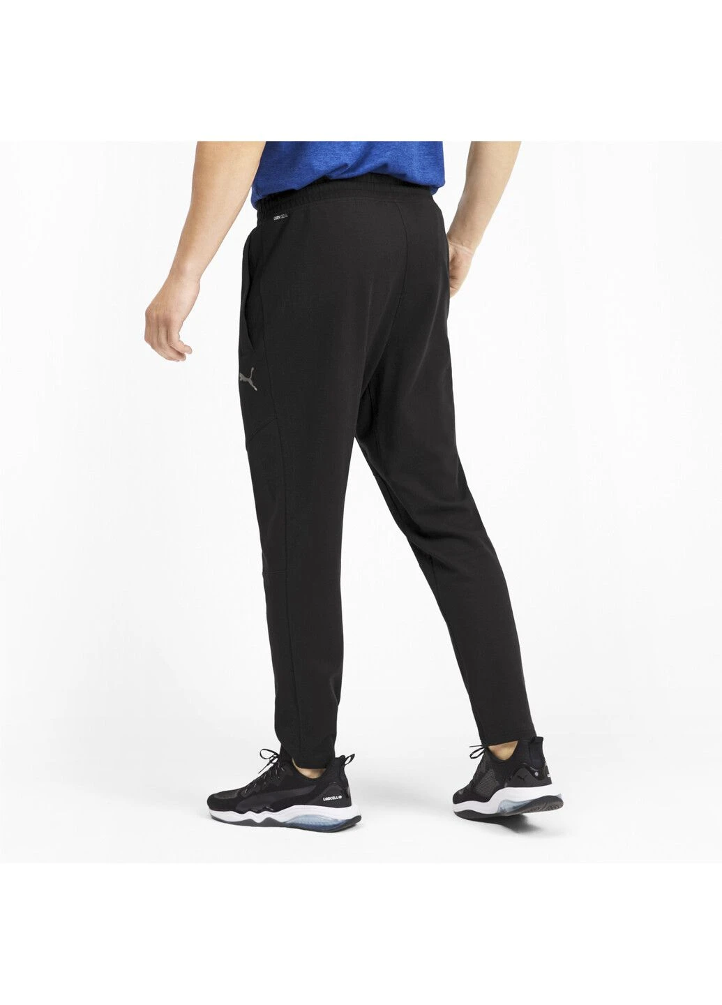 Черные спортивные демисезонные брюки Puma