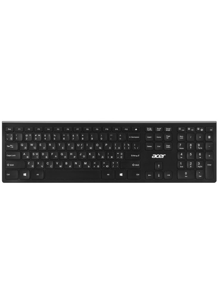 Клавіатура OKR020 Wireless Black (ZL.KBDEE.011) Acer (296480466)