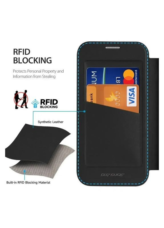 Чехол-книжка Dux Ducis Skin X Pro with MagSafe для iPhone 14 Pro Black No Brand (391199375)