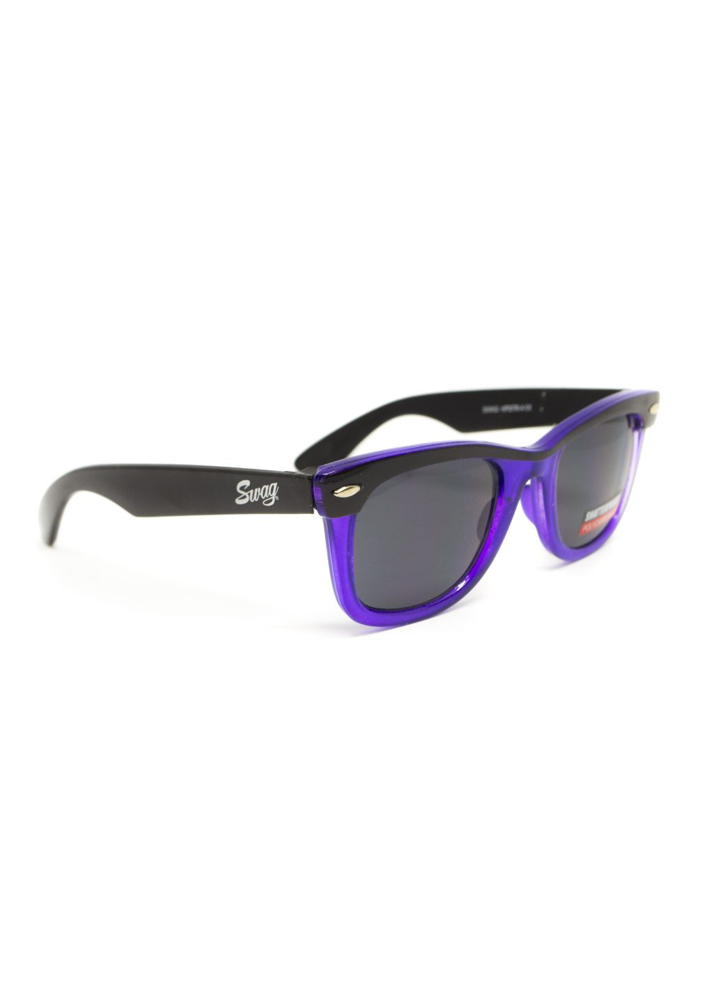 Очки защитные открытые Hipster4 Purple (gray) серые Swag (290982797)
