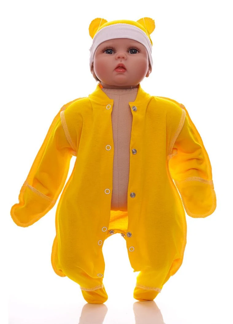 Людина з шапкою кулір ля-ля яскраво-жовтий 50 см (54264) BABYKROHA (360428542)