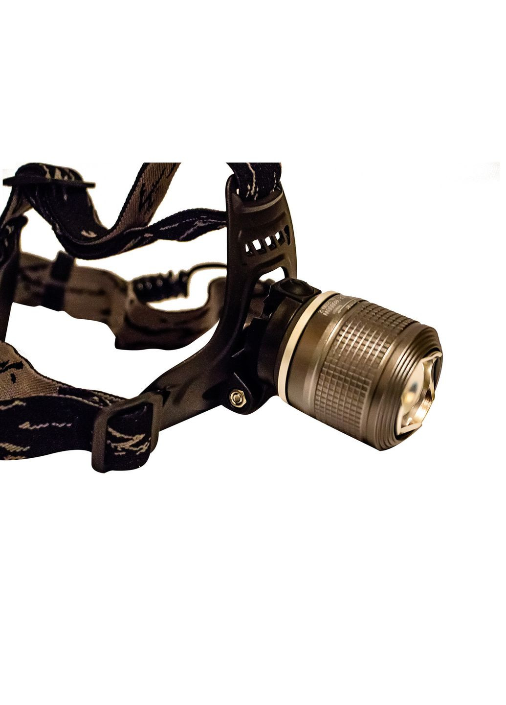 Налобный фонарь Bailong BL 2199-2 на голову с режимом синего света для рыбалки грибников Zoom Police (297331167)