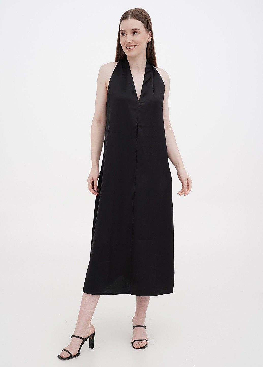 Чорна коктейльна сукня Bishop + Young однотонна