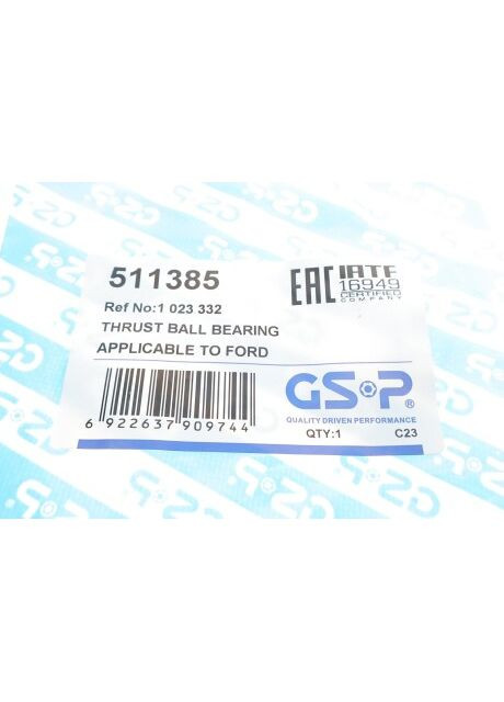 Подшипник амортизатора (переднего) опорный Ford Transit 00-06 511385 (opt-om) No Brand (342402043)