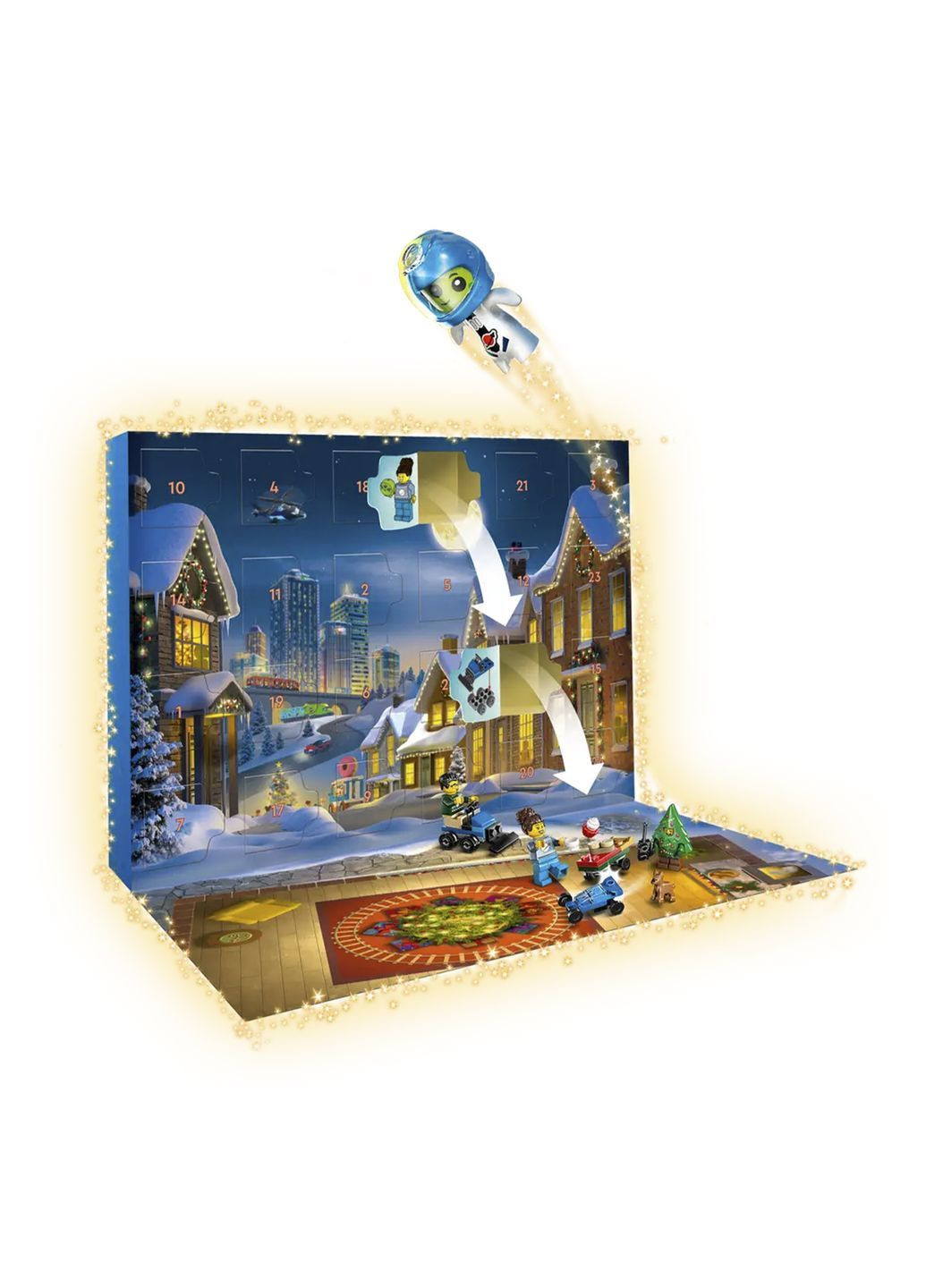 Конструктор City - Адвент календар 2025, 186 деталей колір різнокольоровий ЦБ-00285710 Lego (362024972)