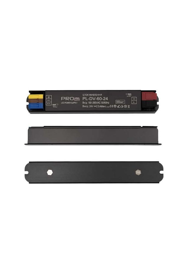 Блок живлення ™ 24V, 60W, 2.5А, Series "DV" PROLUM (367580952)