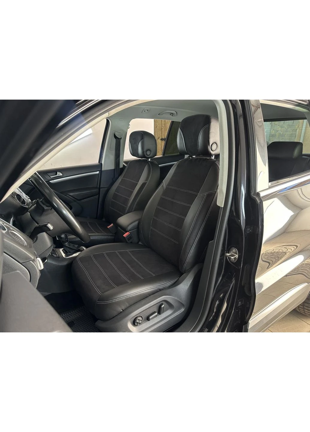 Авточохли Volkswagen 2011-2016 EUR (Екошкіра + Замша) Чохли в салон EMC-ELEGANT EMC ELEGANT Tiguan (398178690)