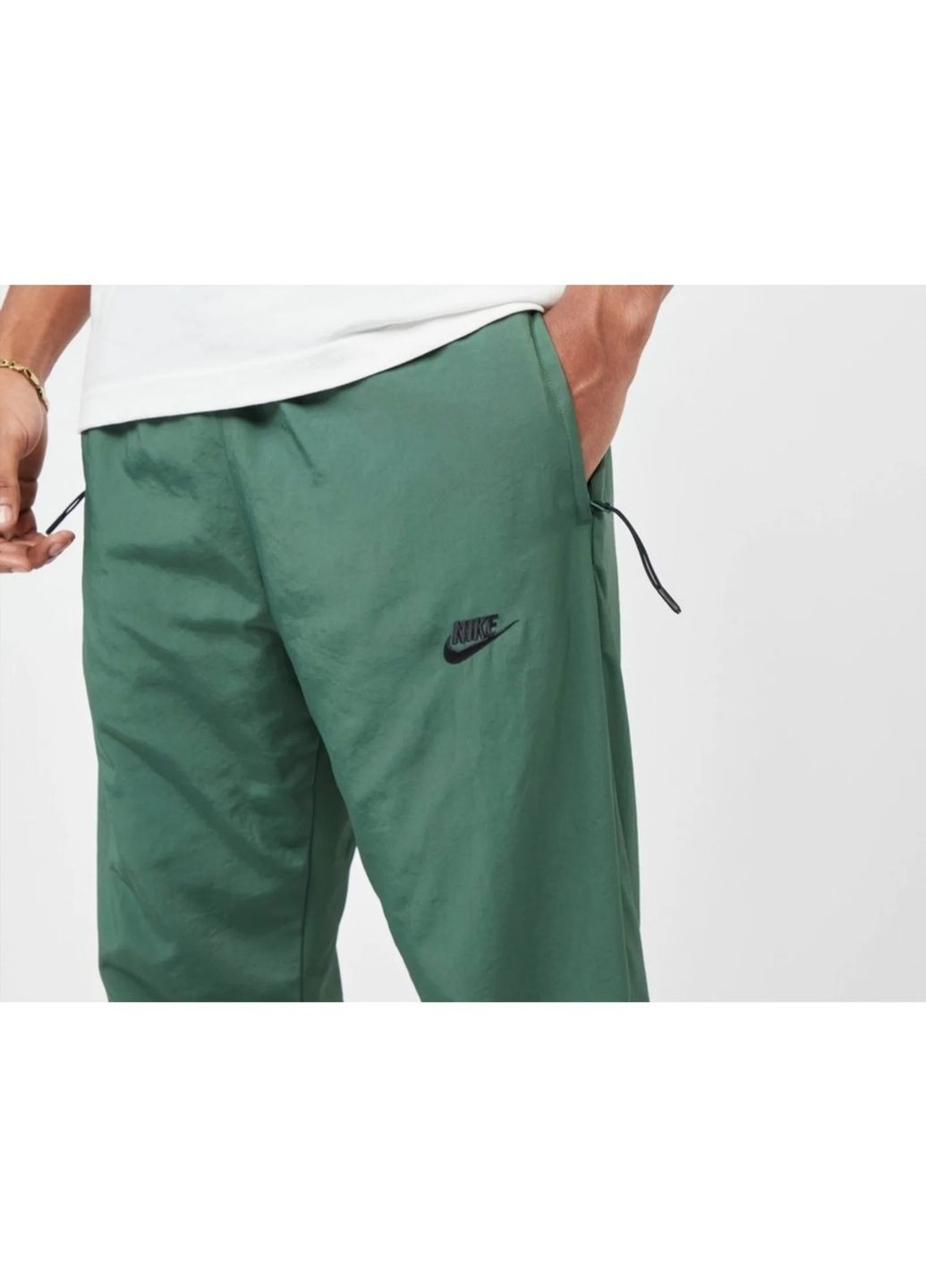 Бирюзовые демисезонные брюки Nike