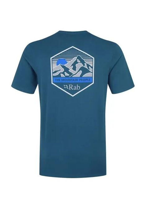 Мужская футболка Stance ountain Peak Tee, Tempest Blue, Rab (338371326)