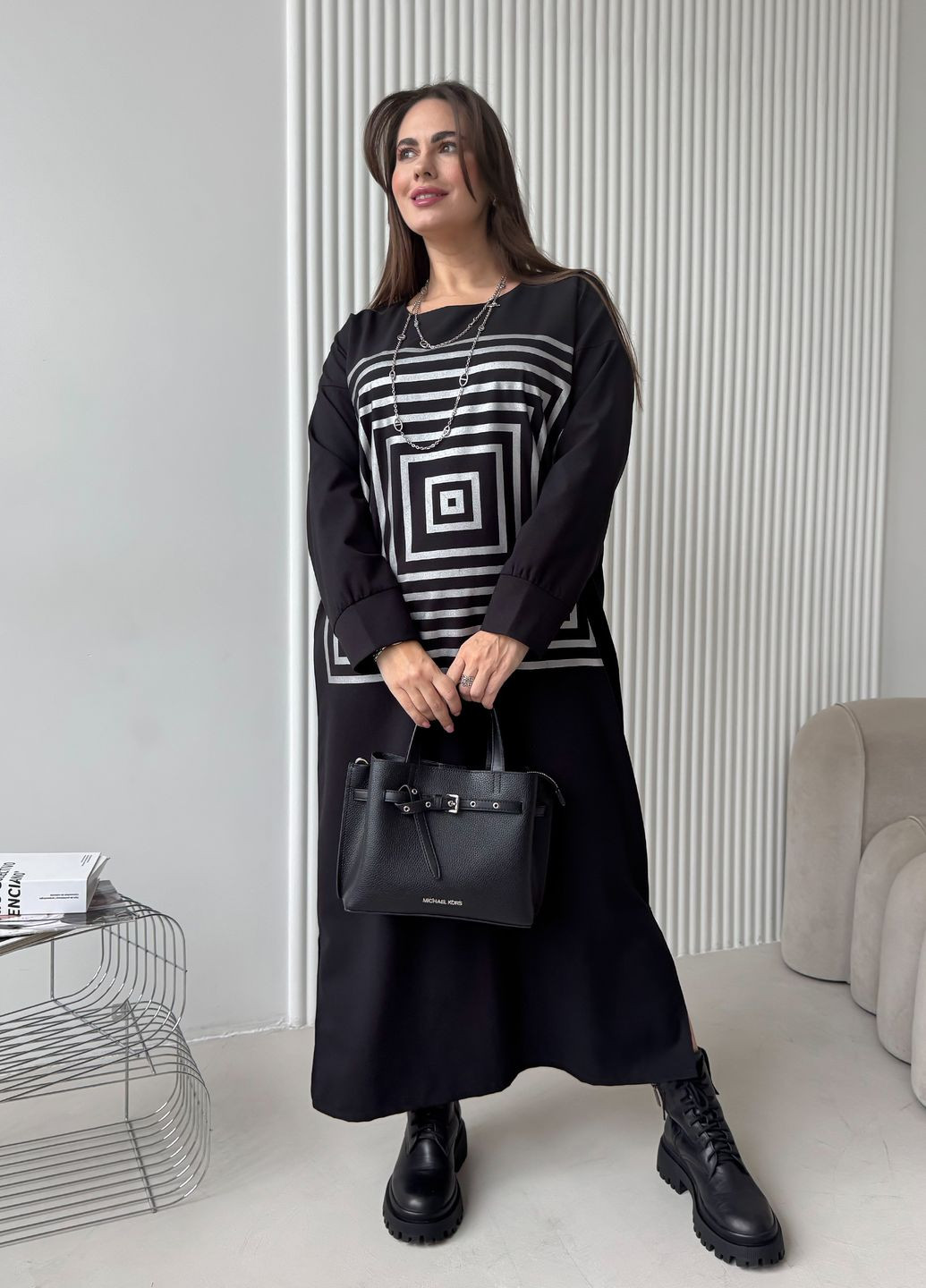 Платье-туника макси длины No Brand (318096782)